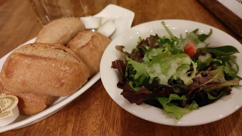 Salad and Bread